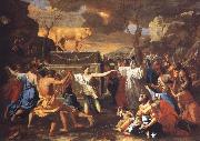 Nicolas Poussin The Adoration of the Golden Calf USA oil painting reproduction